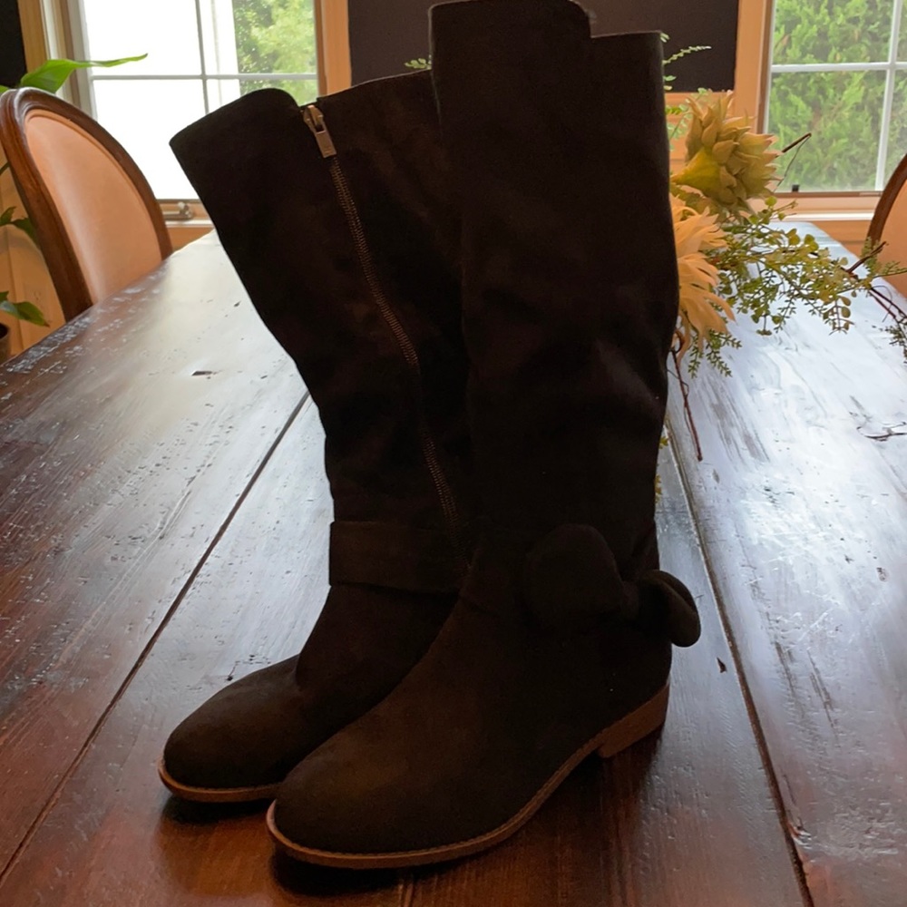 New Lucky Brand black tall boots